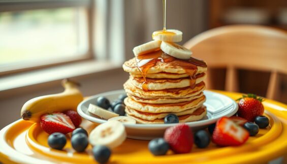 Beikosteinführung Bananen Pancakes