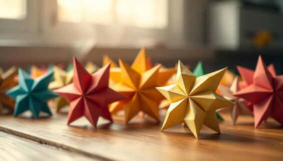 Origami Sterne Basteln