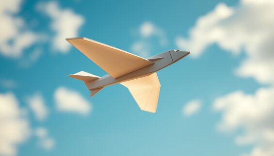 Origami papierflieger