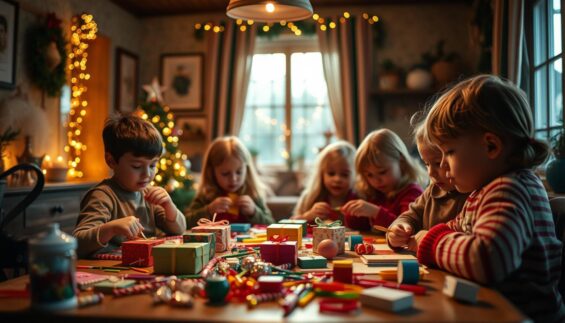 Weihnachtsgeschenke basteln mit Kindern