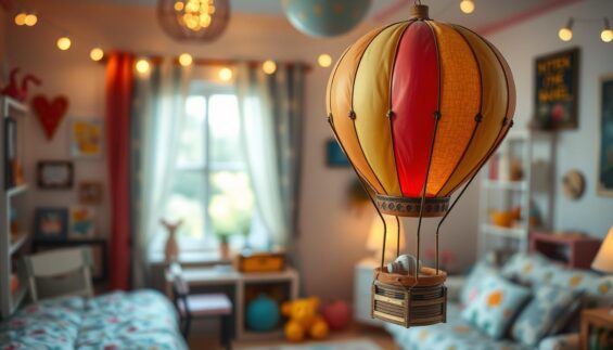 heißluftballon Kinderzimmer