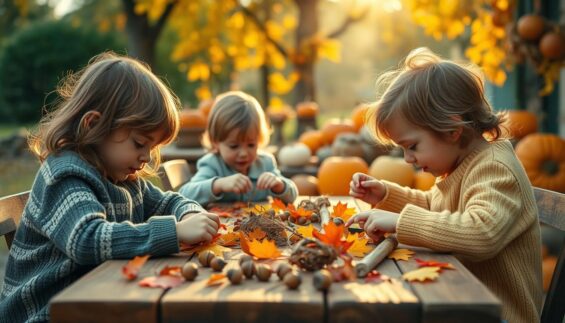 herbstdeko basteln mit kindern