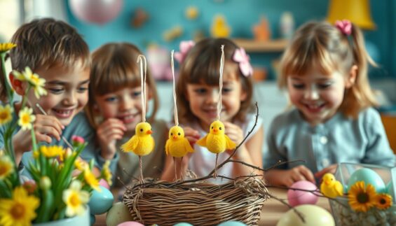 ostern basteln mit kindern